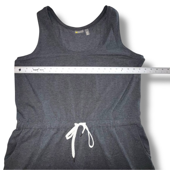 ZELLA Gwen Ponte Knit Tank Dress - Grey Dark Heather XXL - Picture 8 of 12